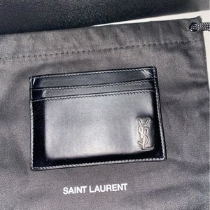 YSL Mens card wallet